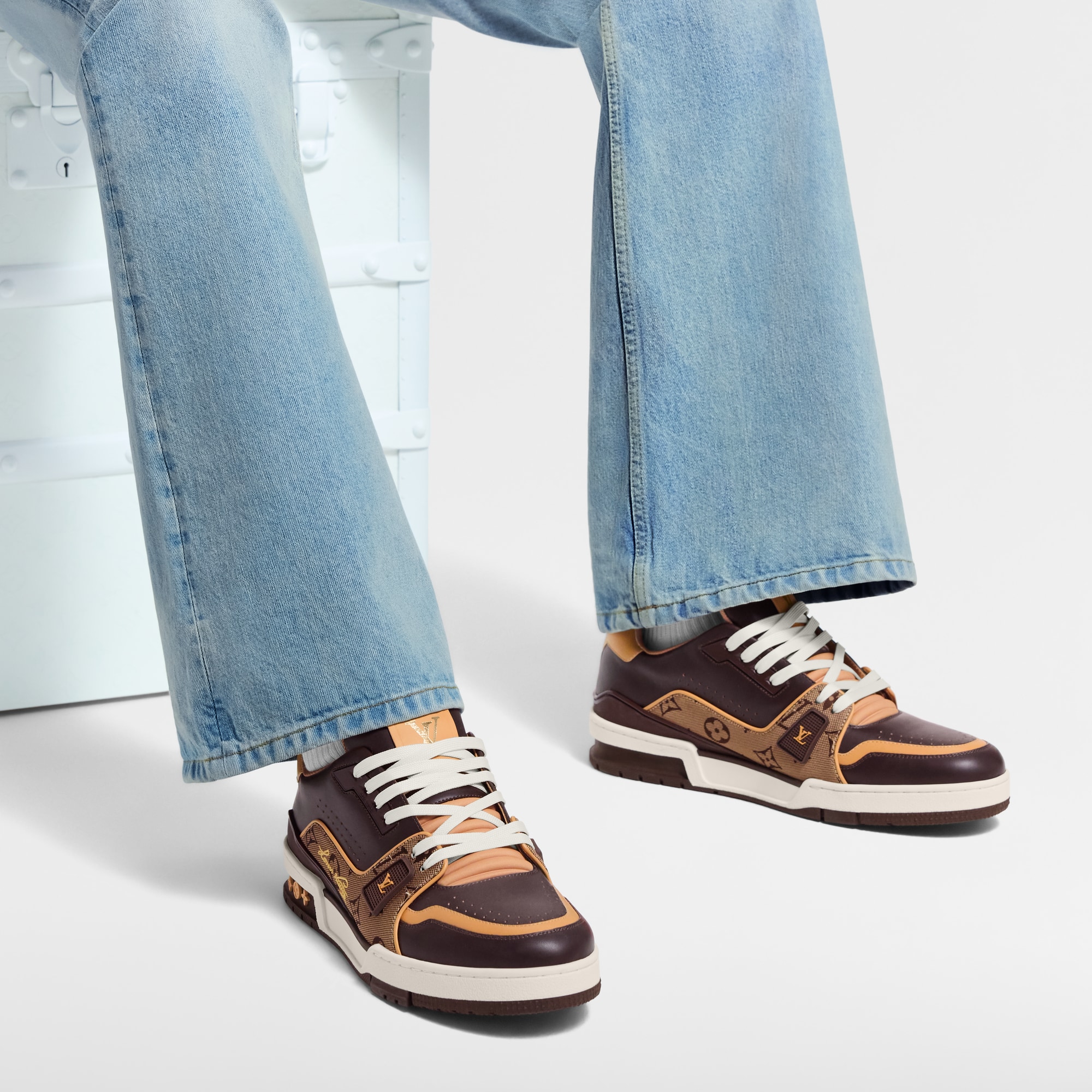 LV Trainer Sneaker - Men - Shoes | LOUIS VUITTON ®